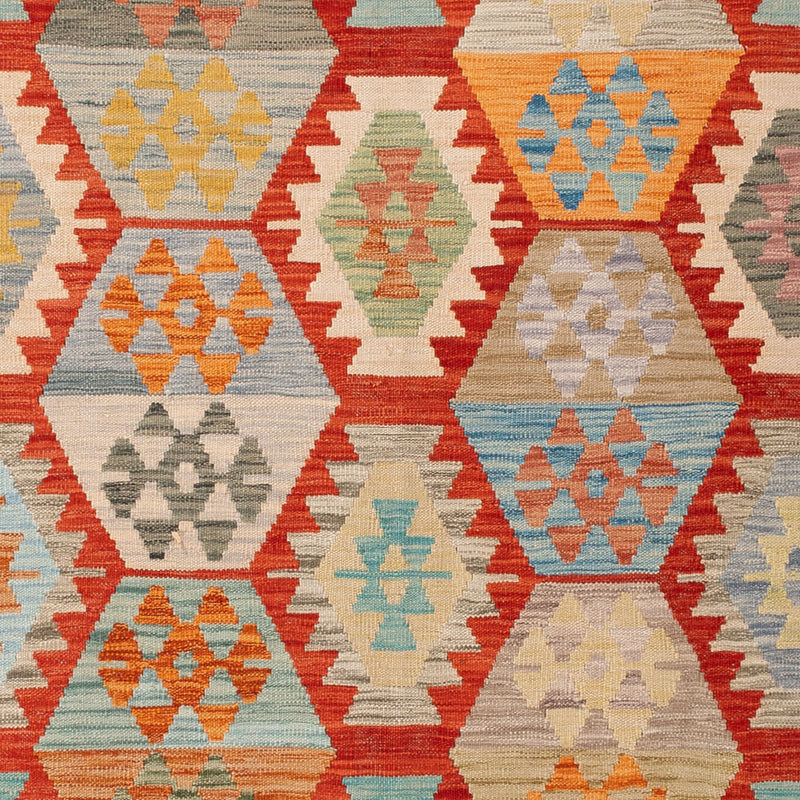 Kilim Maimana Koberec 241x178cm - Vlněný koberec
