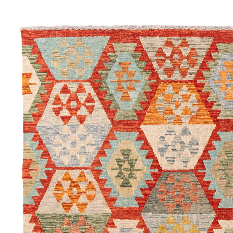Kilim Maimana Koberec 241x178cm - Vlněný koberec