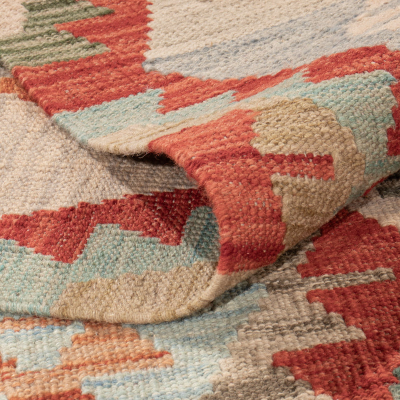 Kilim Maimana Koberec 241x178cm - Vlněný koberec