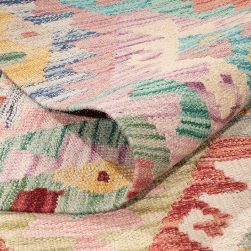 Kilim Maimana Koberec 256x176cm - Vlněný koberec