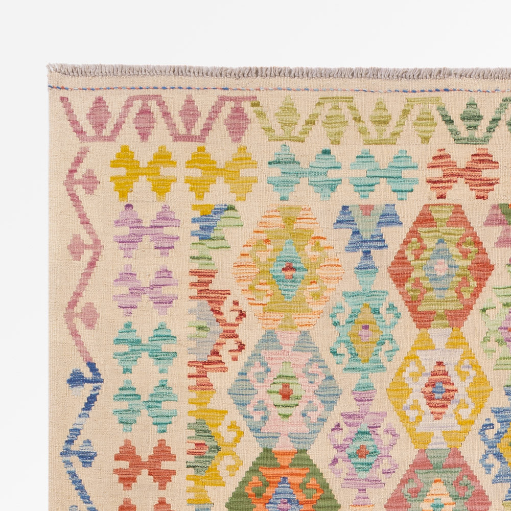 Kilim Maimana Koberec 246x179cm - Vlněný koberec