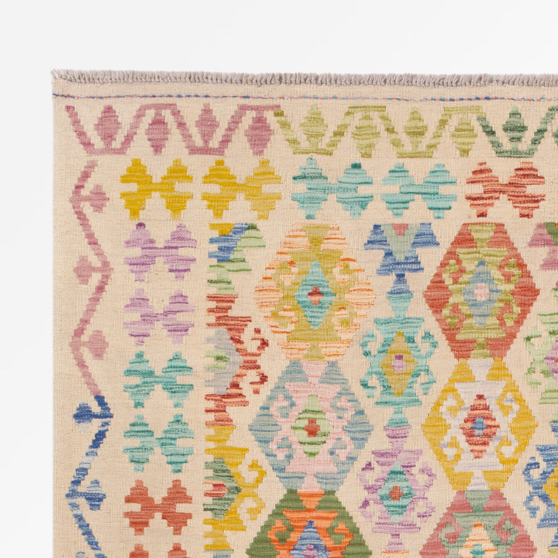 Kilim Maimana Koberec 246x179cm - Vlněný koberec