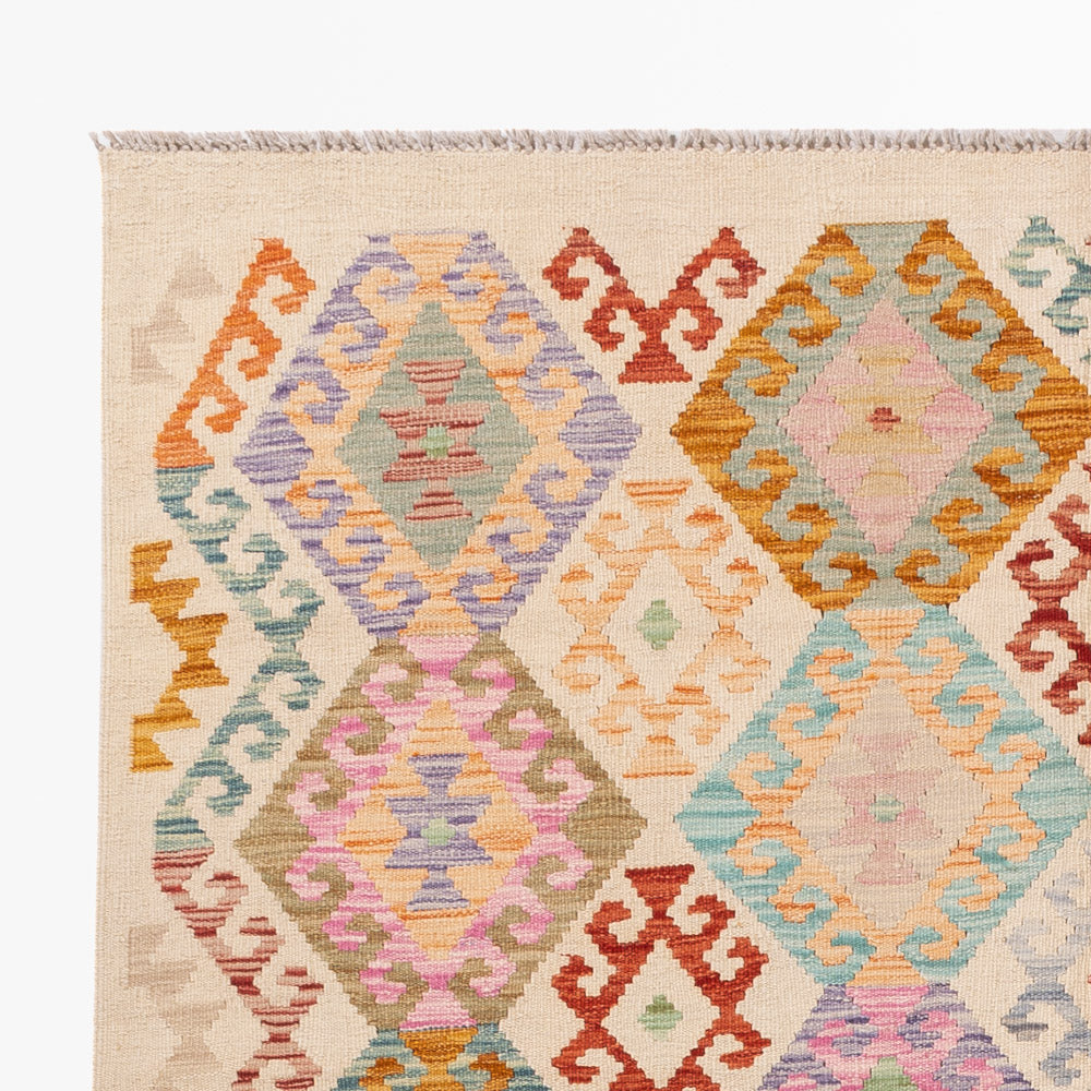 Kilim Maimana Koberec 244x171cm - Vlněný koberec