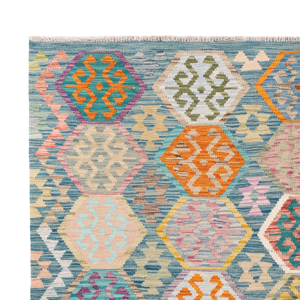 Kilim Maimana Koberec 254x180cm - Vlněný koberec