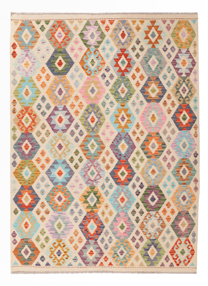 Kilim Maimana Koberec 241x180cm - Vlněný koberec