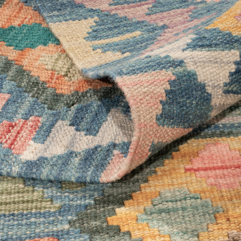 Kilim Maimana Koberec 242x175cm - Vlněný koberec