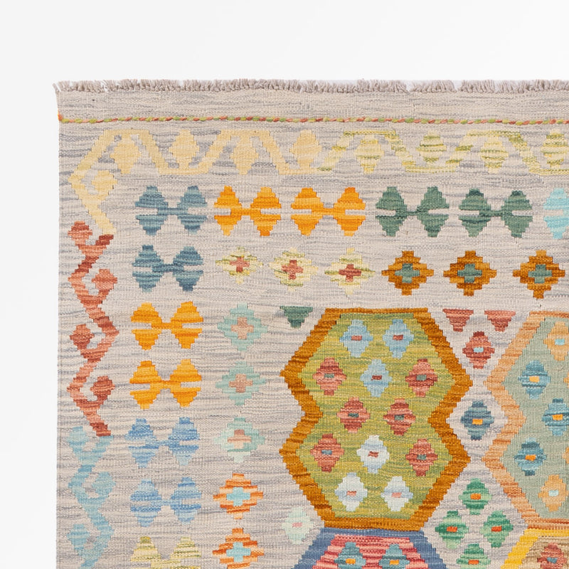 Kilim Maimana Koberec 255x181cm - Vlněný koberec