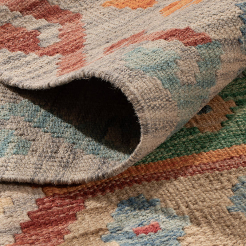 Kilim Maimana Koberec 255x181cm - Vlněný koberec