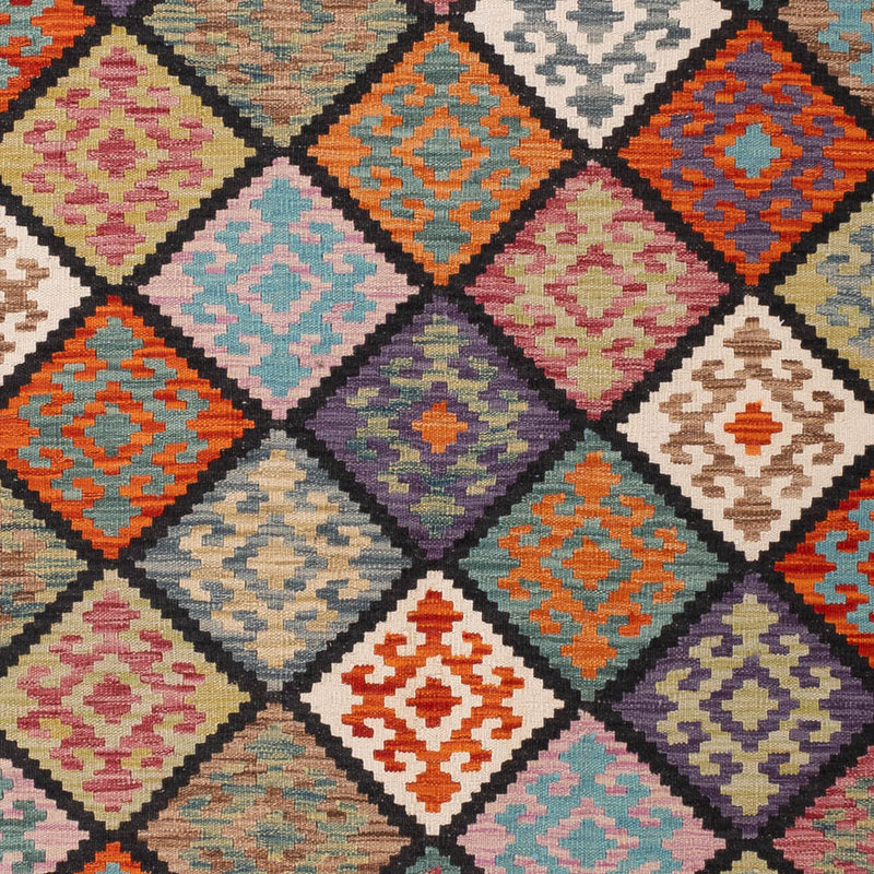 Kilim Maimana Koberec 252x187cm - Vlněný koberec