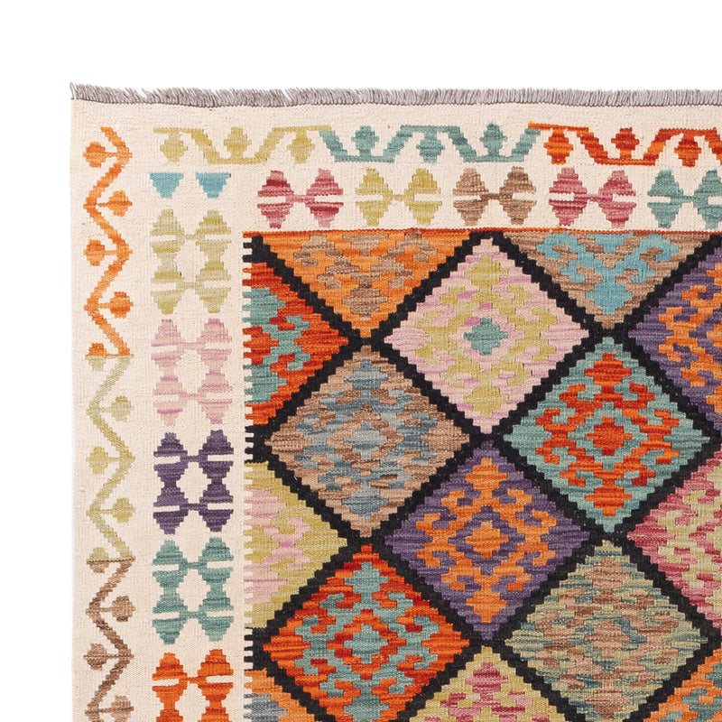 Kilim Maimana Koberec 252x187cm - Vlněný koberec