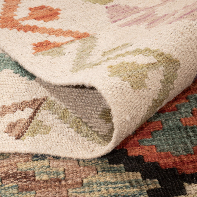 Kilim Maimana Koberec 252x187cm - Vlněný koberec