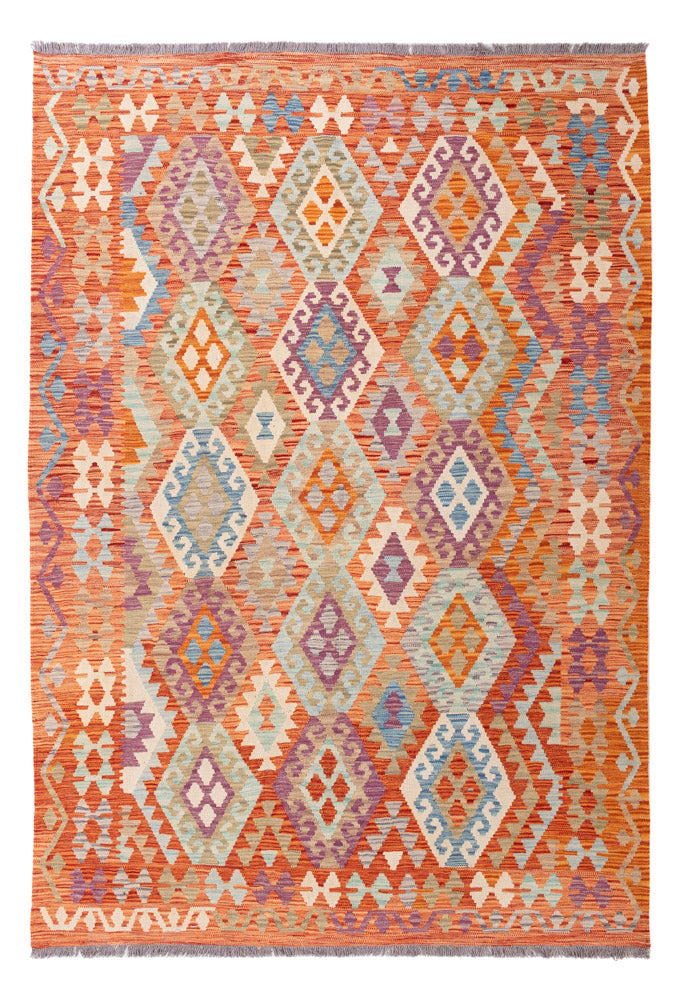 Kilim Maimana Koberec 255x178cm - Vlněný koberec