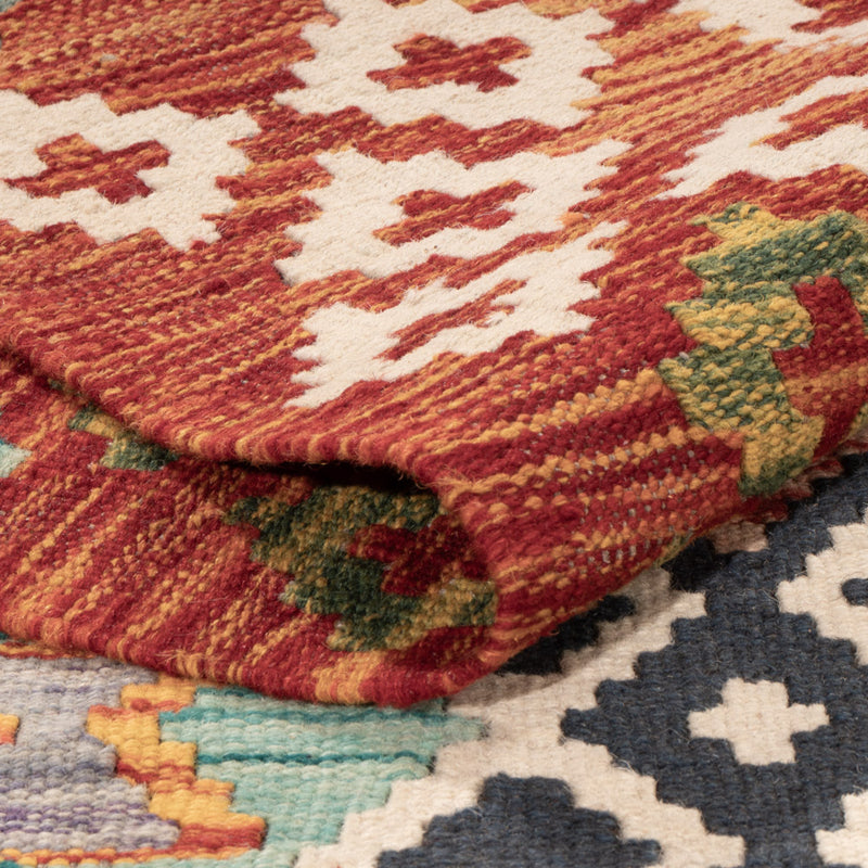 Kilim Maimana Koberec 236x176cm - Vlněný koberec