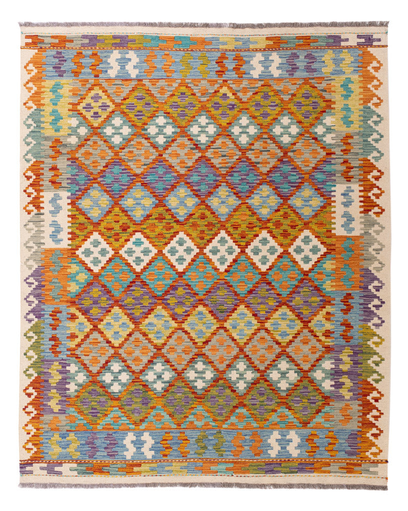 Kilim Maimana Koberec 160x198cm - Vlněný koberec