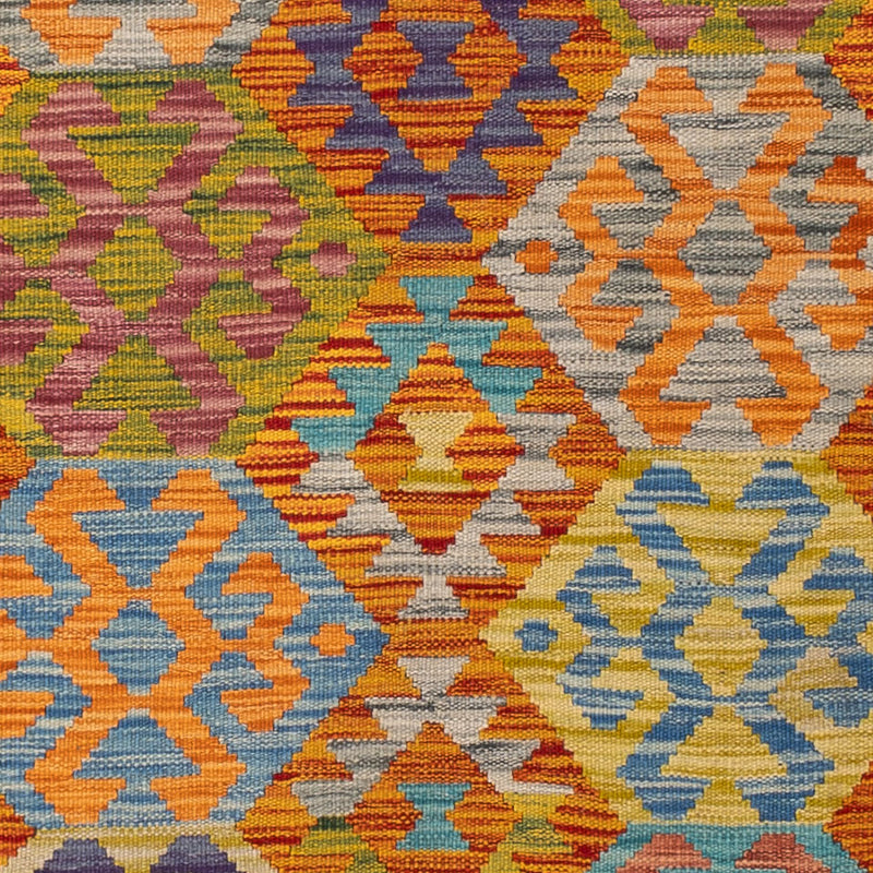 Kilim Maimana Koberec 200x144cm - Vlněný koberec