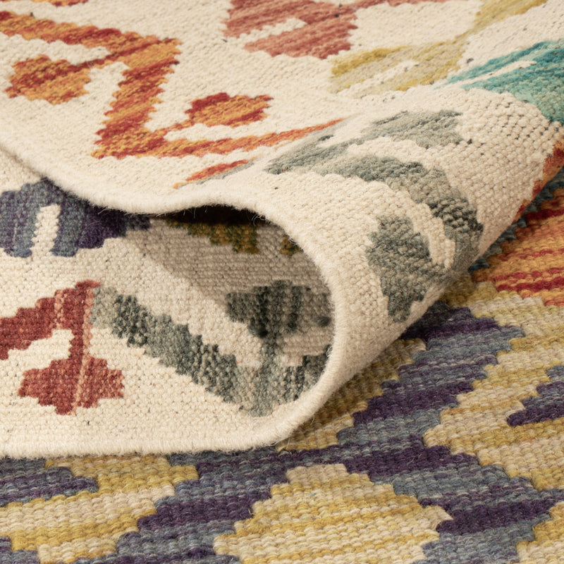 Kilim Maimana Koberec 200x144cm - Vlněný koberec