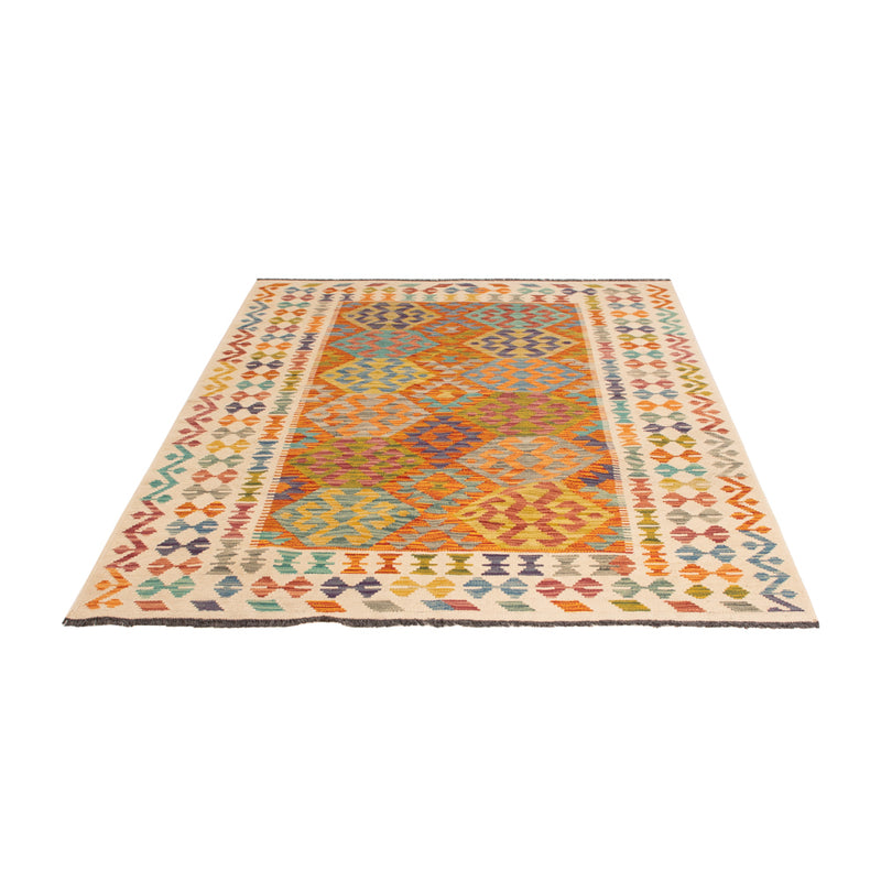 Kilim Maimana Koberec 200x144cm - Vlněný koberec