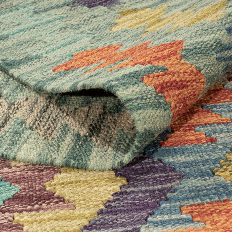 Kilim Maimana Koberec 197x159cm - Vlněný koberec