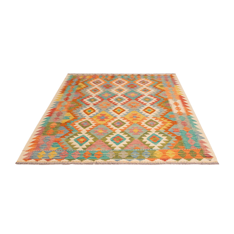 Kilim Maimana Koberec 197x159cm - Vlněný koberec