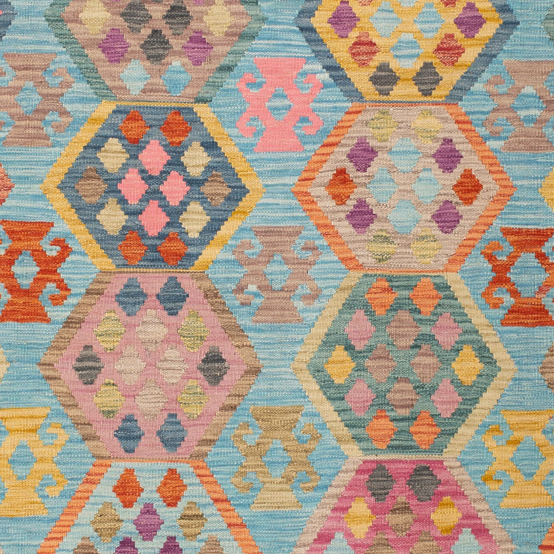 Kilim Maimana Koberec 251x182cm - Vlněný koberec