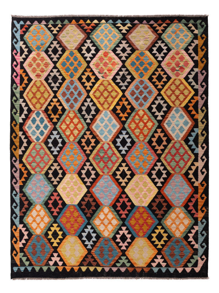 Kilim Maimana Koberec 249x187cm - Vlněný koberec