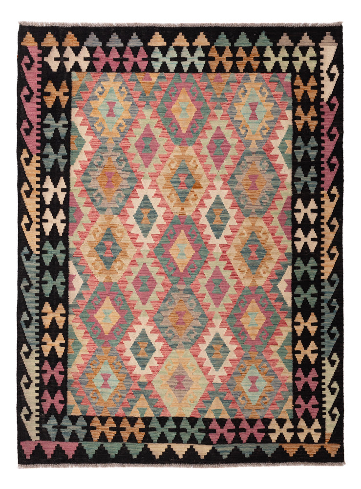 Kilim Maimana Koberec 202x153cm - Vlněný koberec