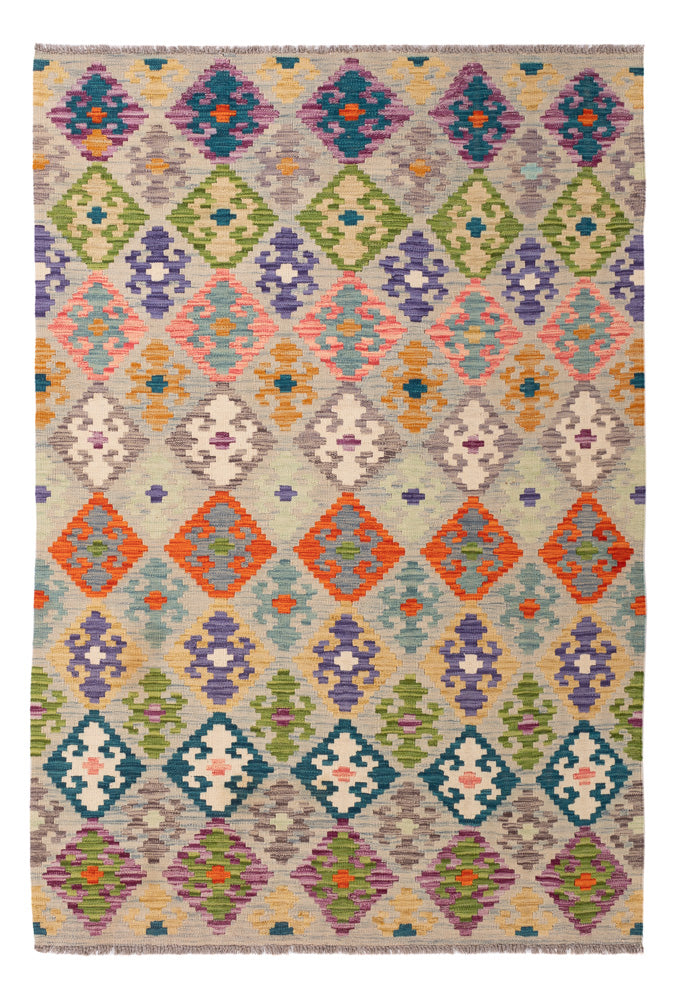 Kilim Maimana Koberec 215x150cm - Vlněný koberec