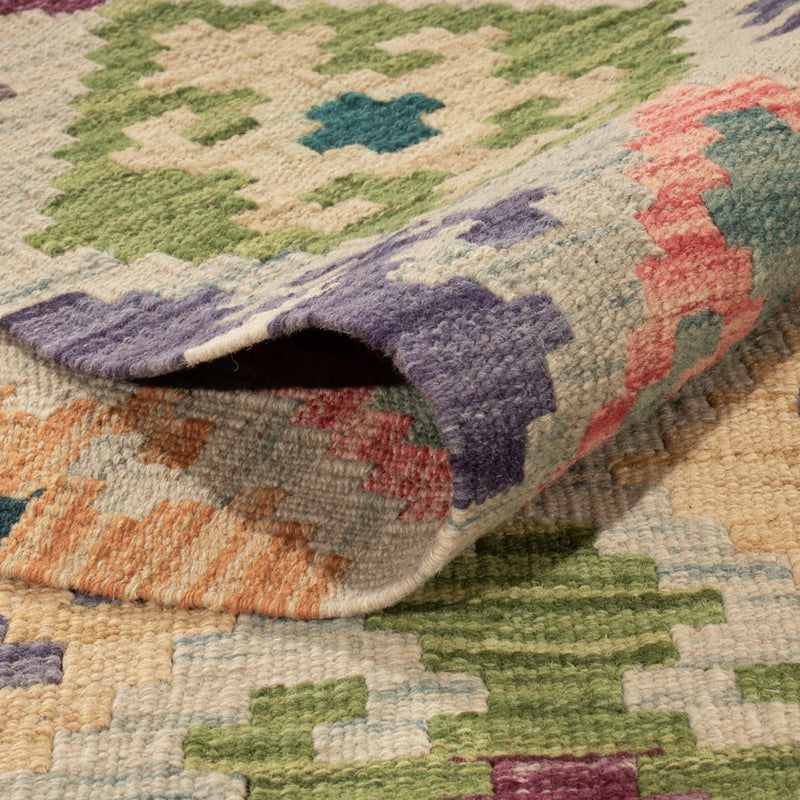 Kilim Maimana Koberec 215x150cm - Vlněný koberec