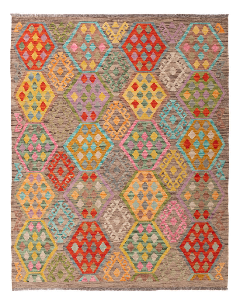 Kilim Maimana Koberec 197x158cm - Vlněný koberec