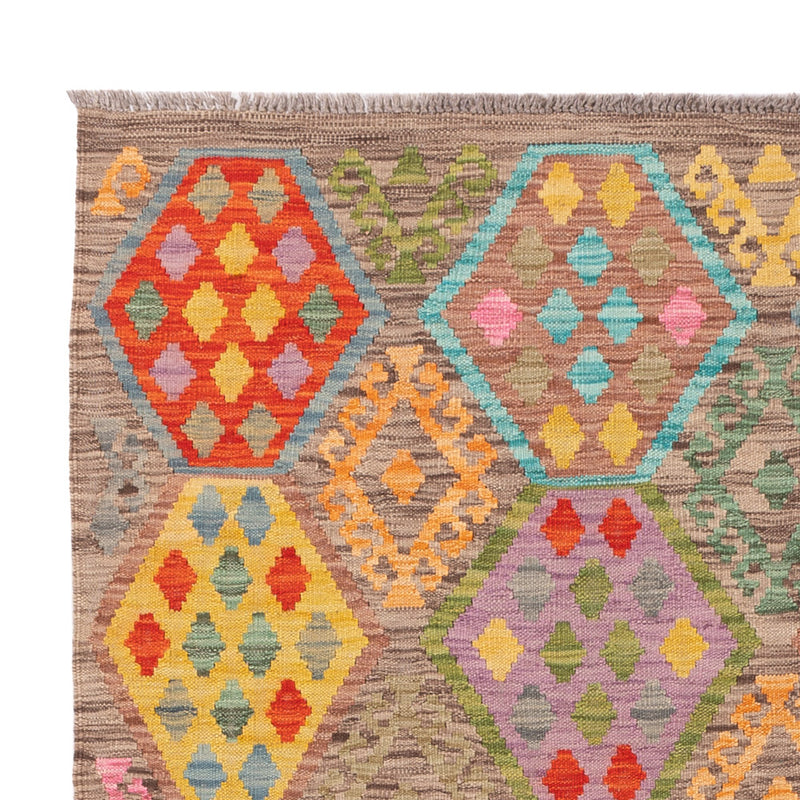 Kilim Maimana Koberec 197x158cm - Vlněný koberec