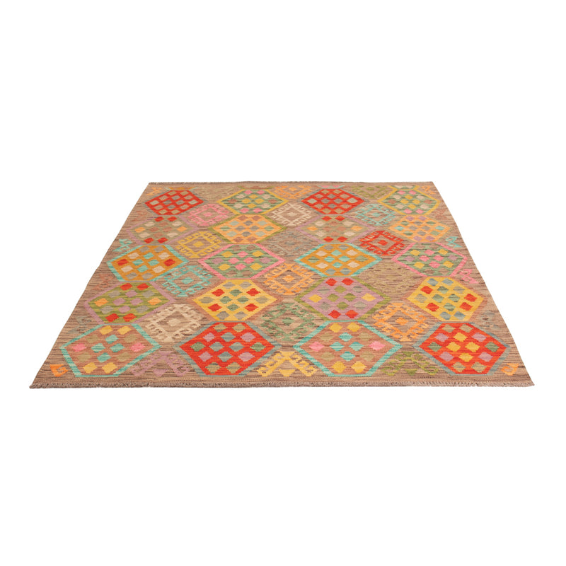 Kilim Maimana Koberec 197x158cm - Vlněný koberec
