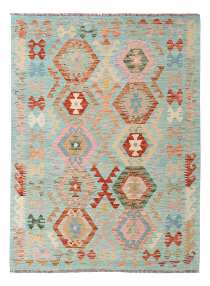 Kilim Maimana Koberec 196x147cm - Vlněný koberec