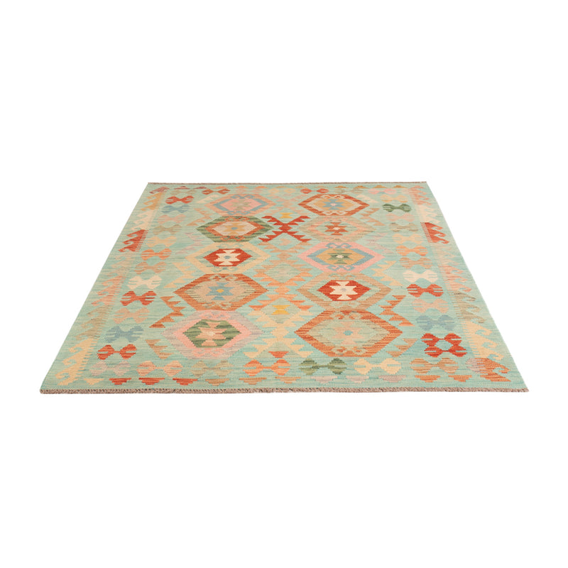 Kilim Maimana Koberec 196x147cm - Vlněný koberec
