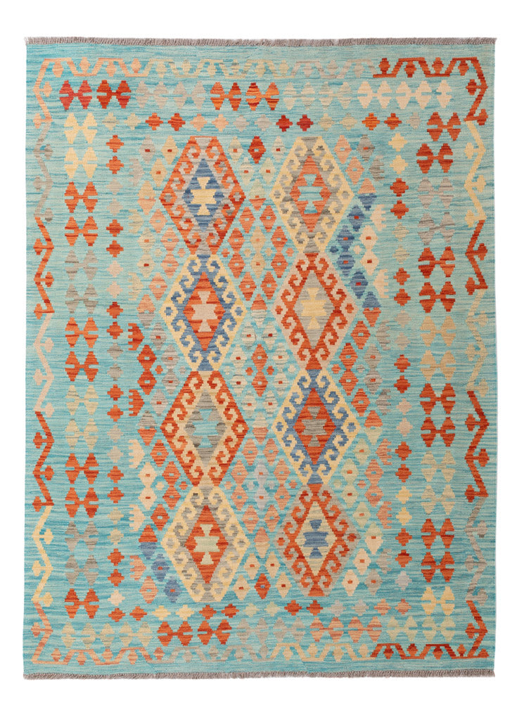 Kilim Maimana Koberec 206x155cm - Vlněný koberec