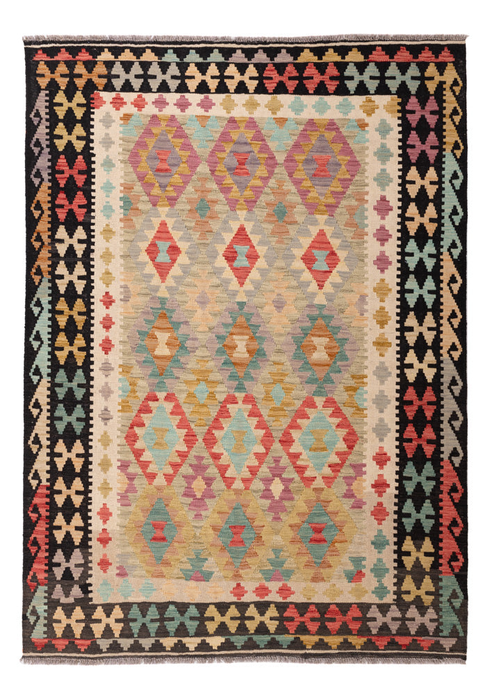 Kilim Maimana Koberec 209x148cm - Vlněný koberec