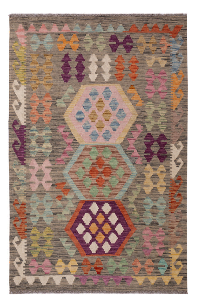 Kilim Maimana Koberec 151x100cm - Vlněný koberec