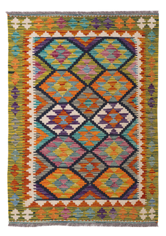 Kilim Maimana Koberec 143x101cm - Vlněný koberec