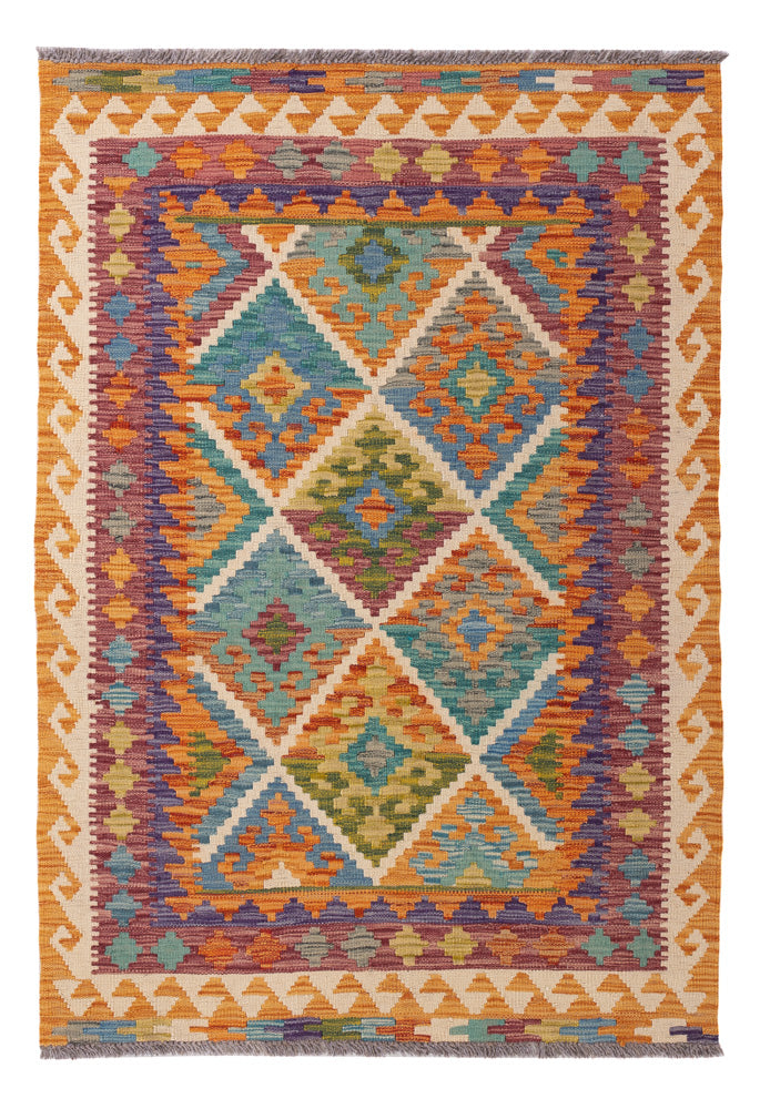 Kilim Maimana Koberec 147x105cm - Vlněný koberec