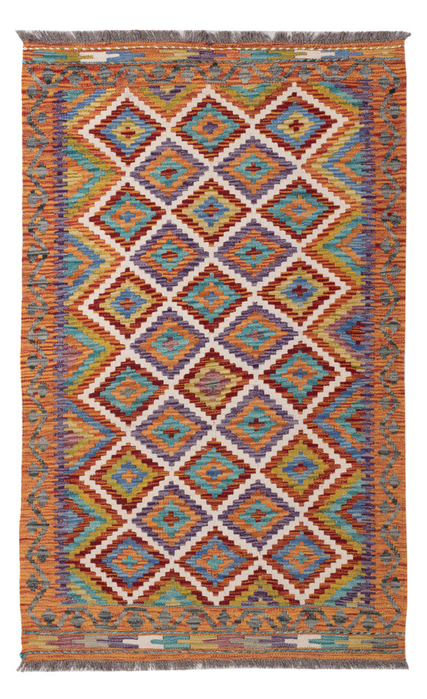 Kilim Maimana Koberec 156x98cm - Vlněný koberec