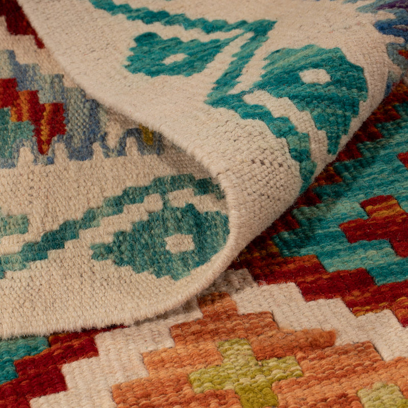 Kilim Maimana Koberec 144x102cm - Vlněný koberec
