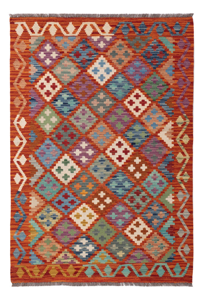 Kilim Maimana Koberec 151x102cm - Vlněný koberec