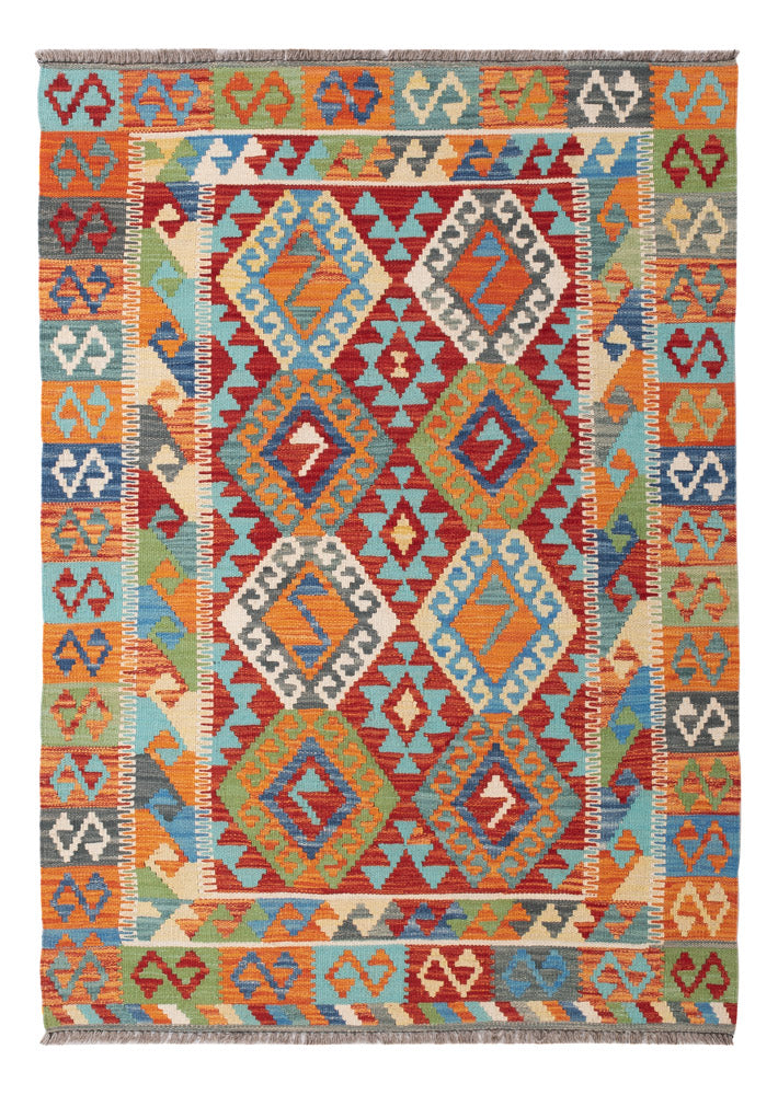 Kilim Maimana Koberec 106x146cm - Vlněný koberec