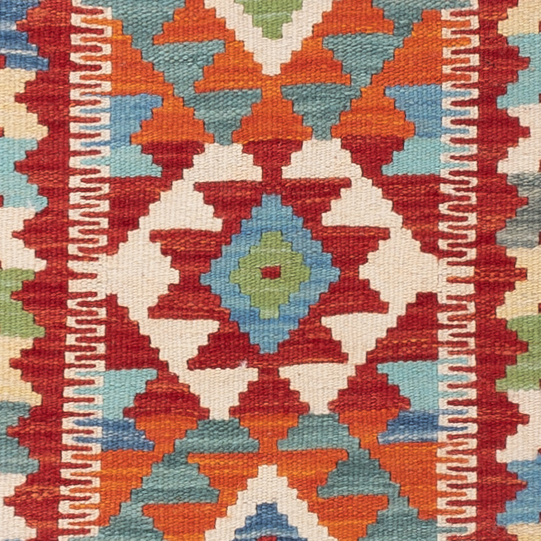 Kilim Maimana Koberec 99x145cm - Vlněný koberec