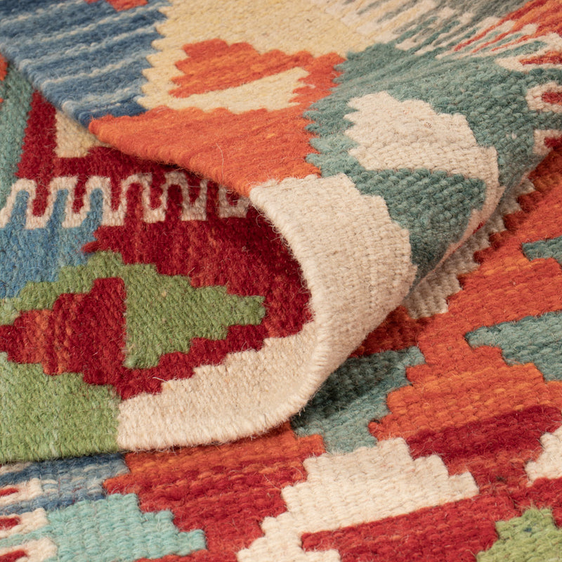 Kilim Maimana Koberec 99x145cm - Vlněný koberec