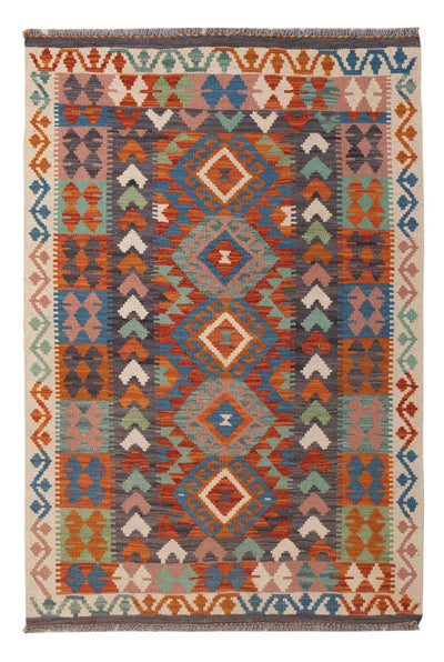 Kilim Maimana Koberec 101x150cm - Vlněný koberec