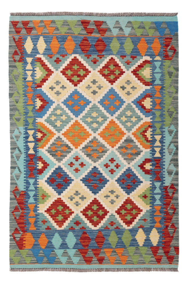 Kilim Maimana Koberec 148x100cm - Vlněný koberec