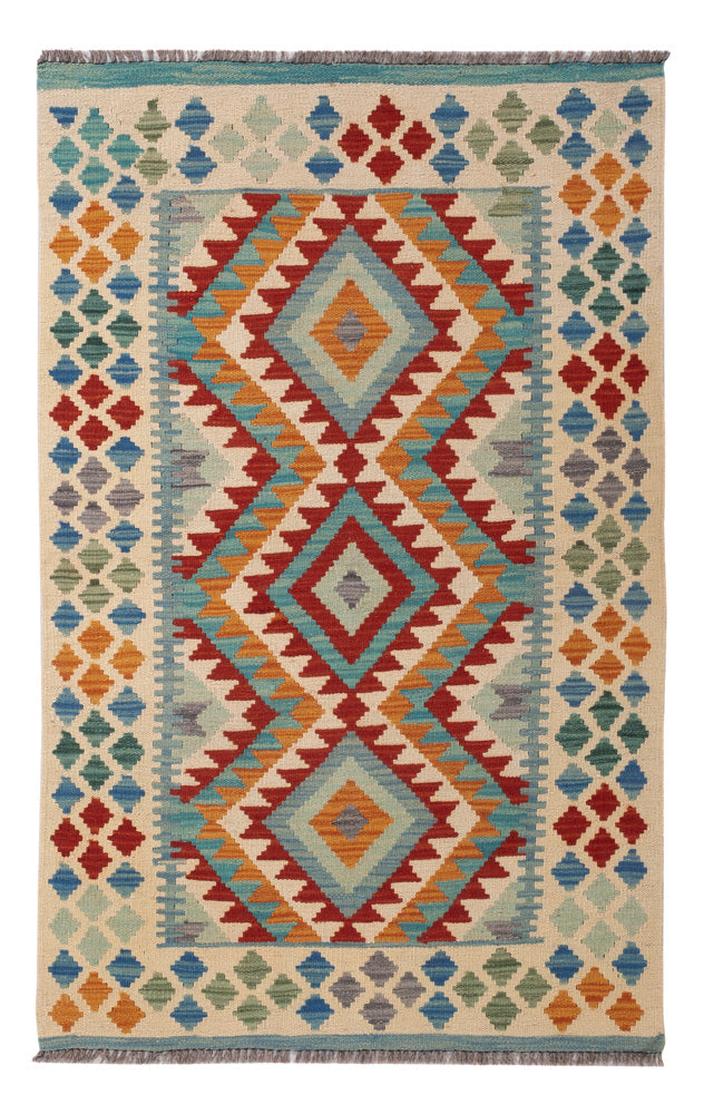 Kilim Maimana Koberec 152x95cm - Vlněný koberec