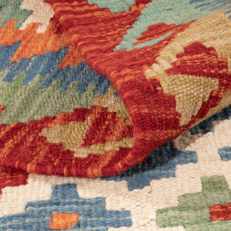 Kilim Maimana Koberec 142x87cm - Vlněný koberec