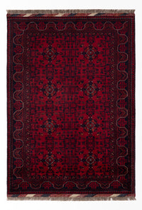 Afghánský koberec - Royal - 146 x 102 cm - červená – product image