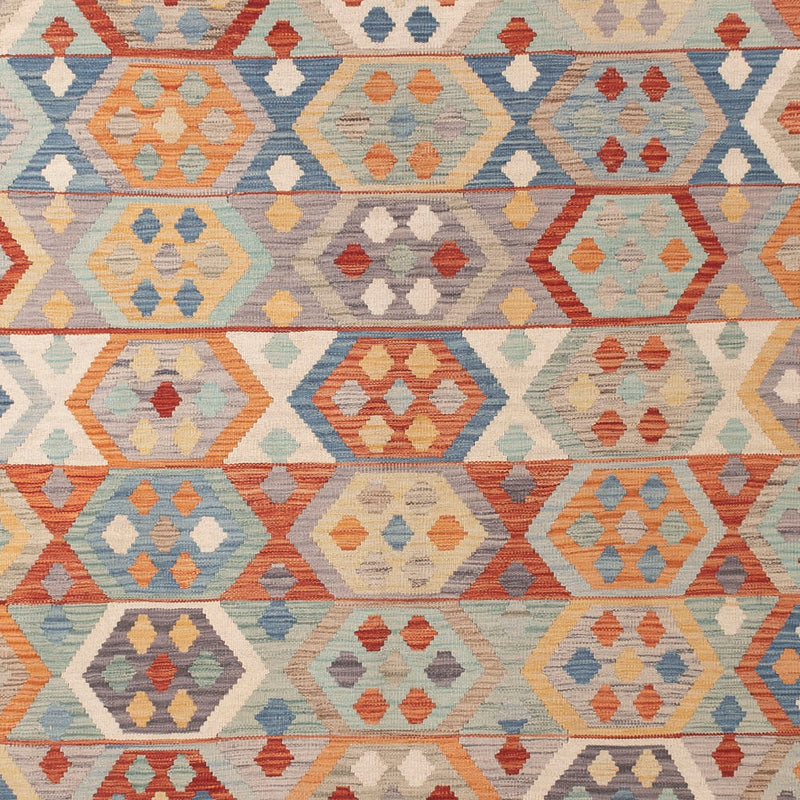 Kilim Maimana Koberec 393x301cm - Vlněný koberec